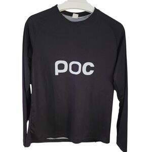 POC Long Sleeve MTB Jersey – Medium – Black Cycling Top